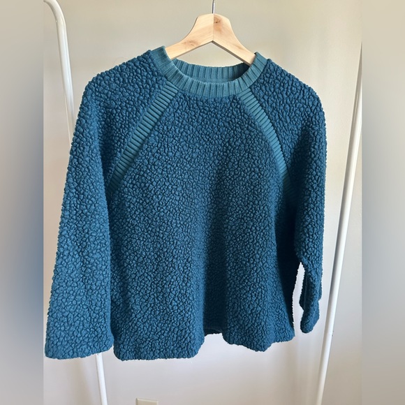 levi’s made and crafted sherpa boucle sweater - Picture 4 of 7
